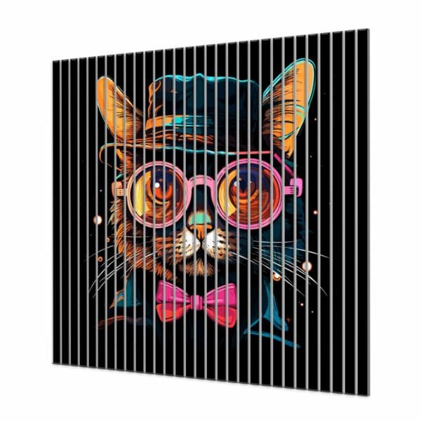 lamele ścienne złote afryka