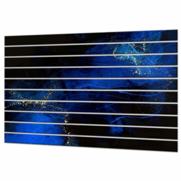 lamele dekoracyjne niebianska abstrakcyjna fala