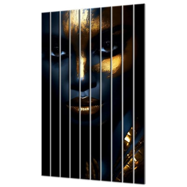 lamele dekoracyjne afrykanski portret kobiety