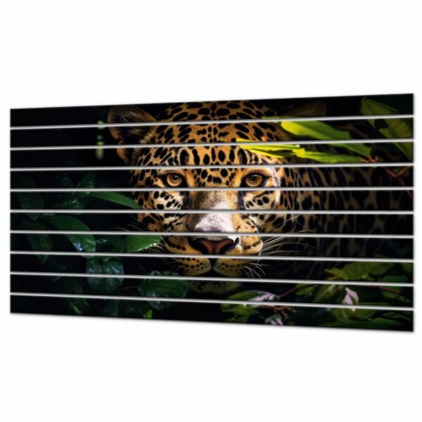 lamele dekoracyjne jaguar w dzungli