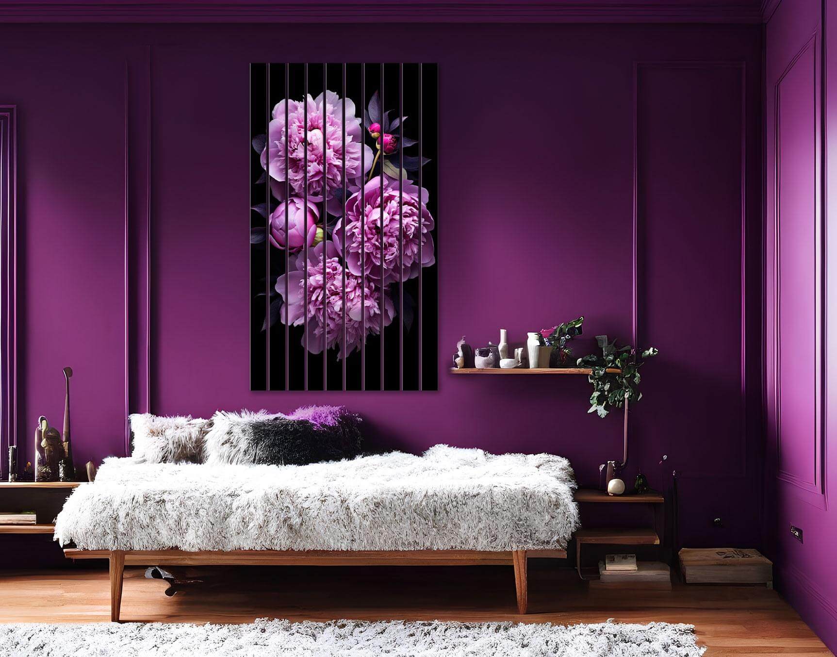 kwiaty na lamelach kwiaty na lamelach