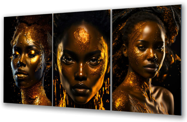 Tryptyk szklany afryka