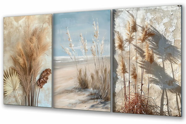 Tryptyk szklany boho