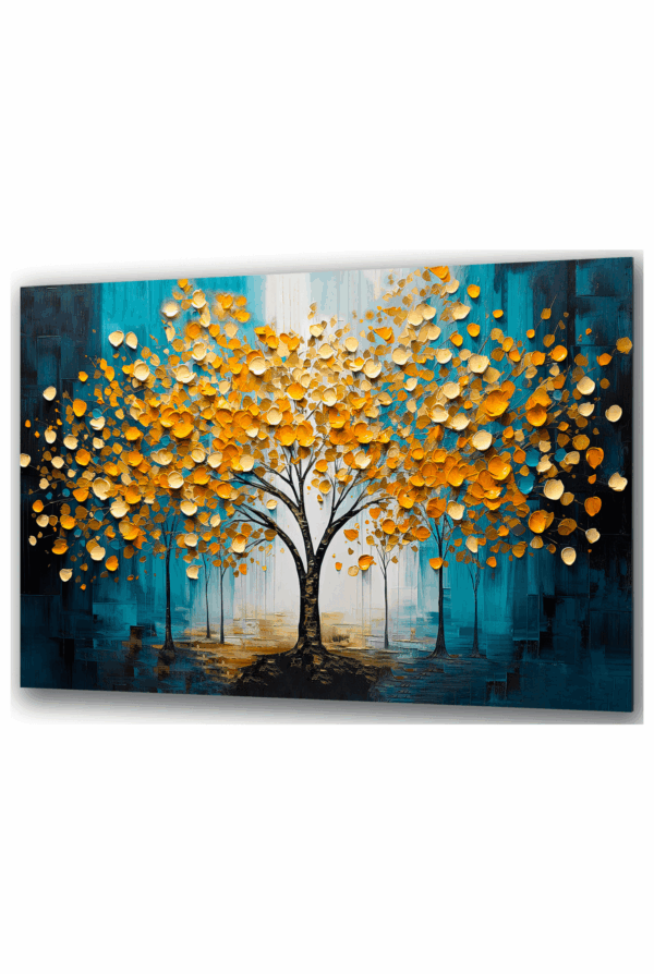 szklany obraz drzewo pieniedzy bogactwo i rozwoj