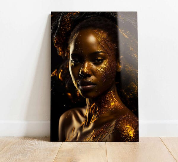 szklane obrazy kobiety