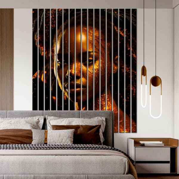 lamele z nadrukiem afryka