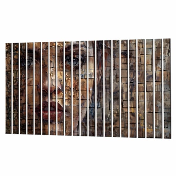 panele scienne mozaika kobieta