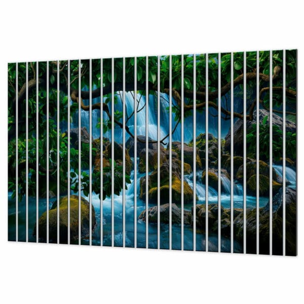 lamele dekoracyjne cisza wodospadu