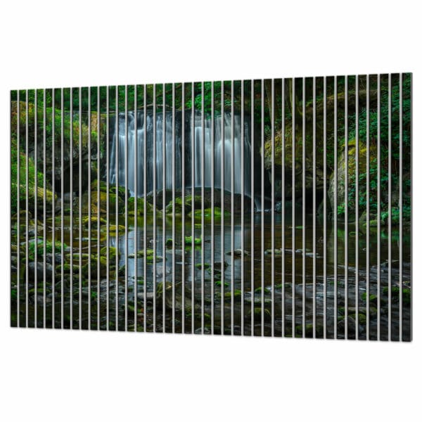 lamele panele ścienne wodospad