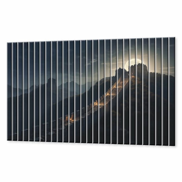 lamele dekoracyjne tajemniczy most do zamku