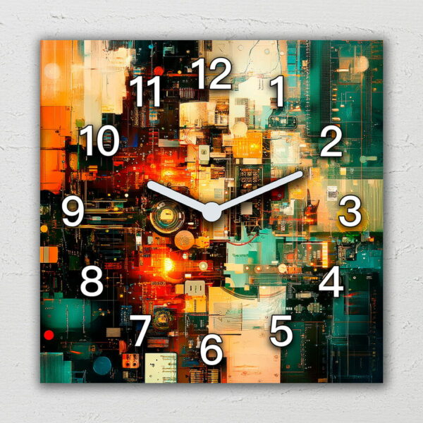 zegary scienne do salonu