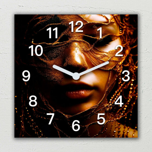 zegary do salonu afryka krajobrazy