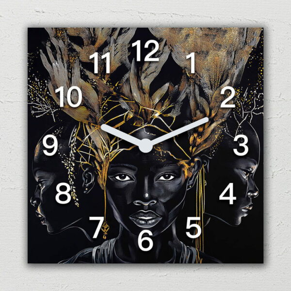 zegar scienny afryka spojrzenie