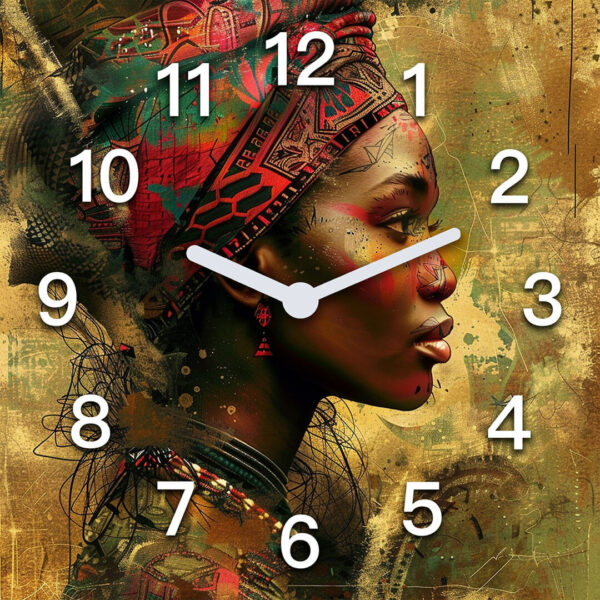 zegar kuchenny afryka kultura