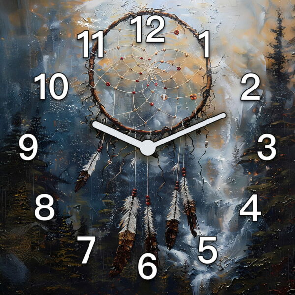 zegar boho lapacz snow