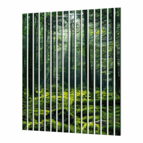 lamele z nadrukiem magiczny las mchow