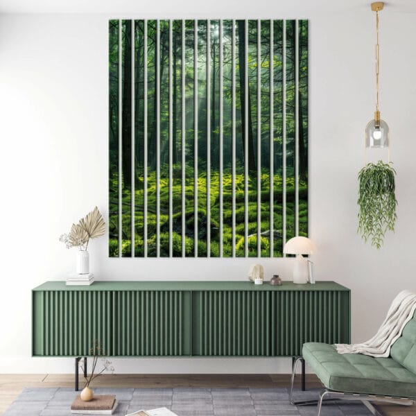 panele dekoracyjne magiczny las mchow