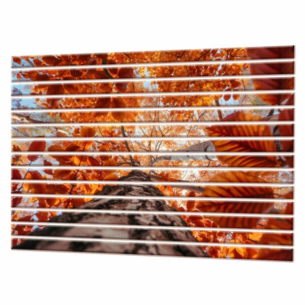 panele ścienne lamele Jesienny las