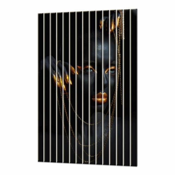 lamele scienne pcv afrykańska elegancja w złocie