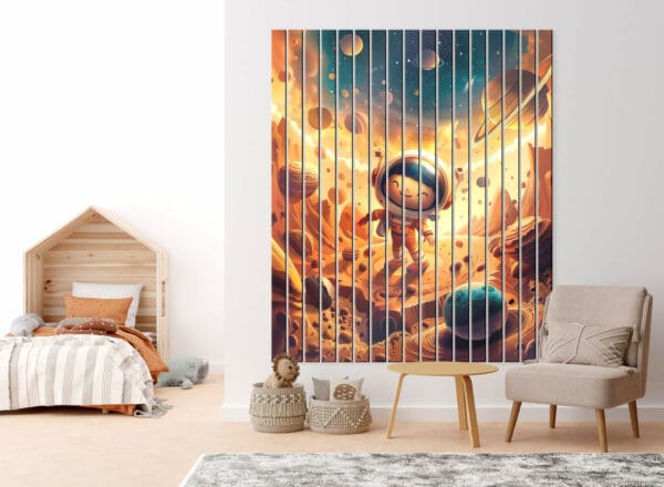 szklane lamele scienne przygody w kosmosie