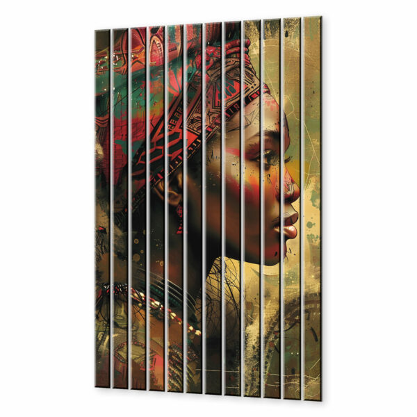 lamele dekoracyjne szklane afrykanska kultura