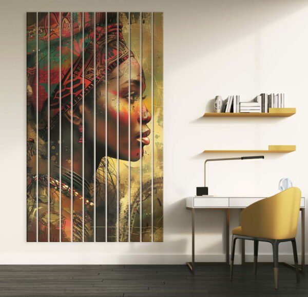 lamele z nadrukiem afryka