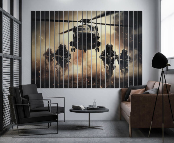 lamele scienne szklane sily specjalne i helikopter