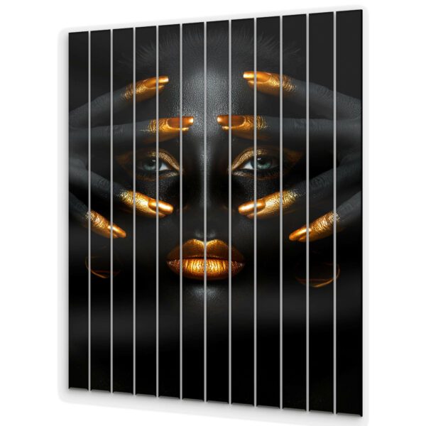 czarne lamele aranzacje