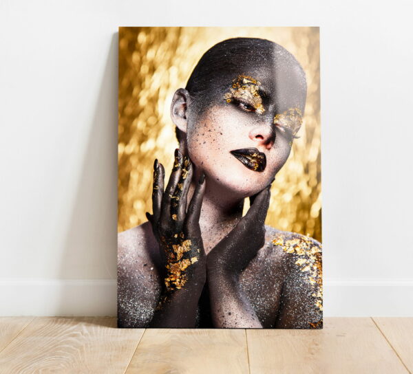 obrazy na szkle kobieta