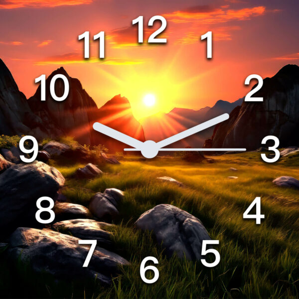 nowoczesne zegary scienne