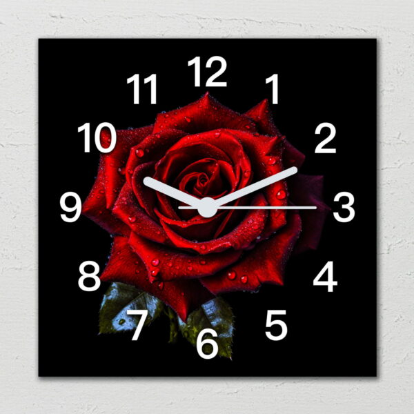 zegary do salonu roza