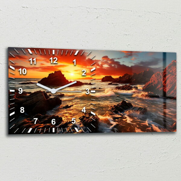 zegary do salonu skaliste wybrzeze