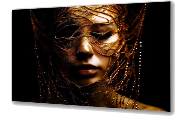 obraz na szkle afrykanska kobieta