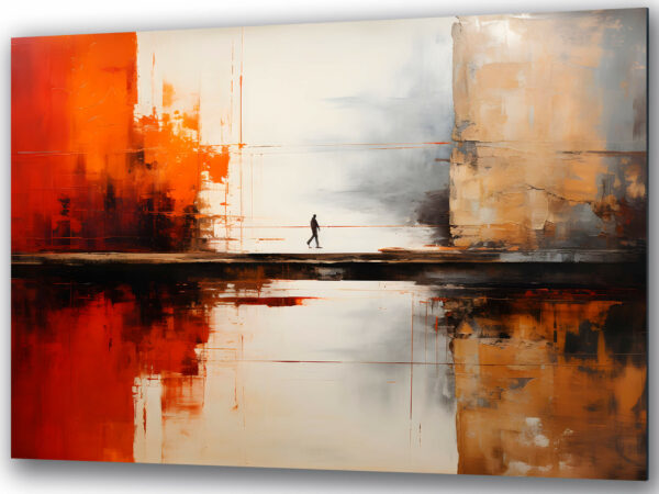 minimalistyczne obrazki droga w kolorach