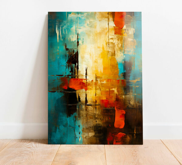 obrazy na szkle z figur geometrycznych