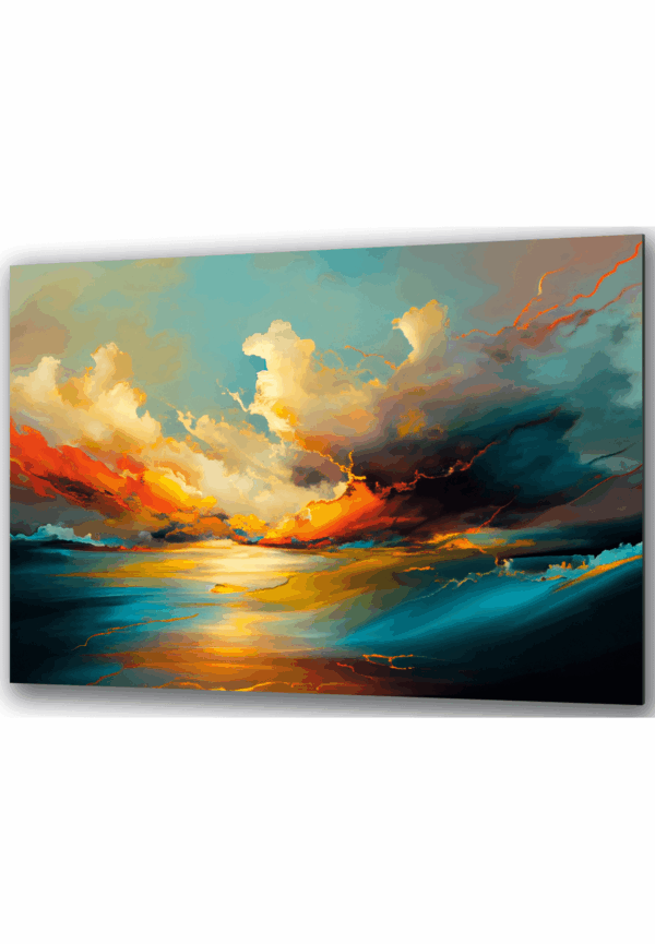 szklany obraz abstrakcja