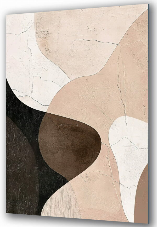 obrazy z figur geometrycznych szklany obraz