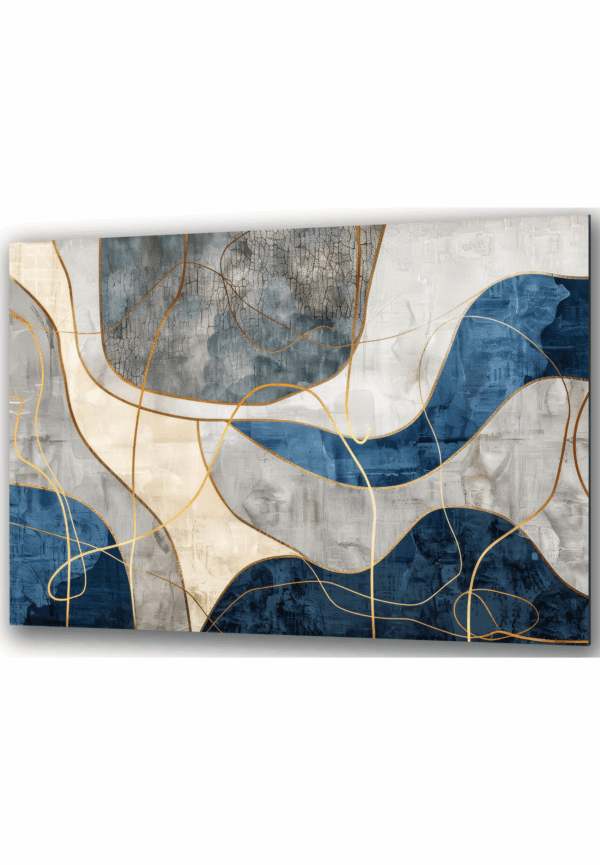 obrazy z figur geometrycznych szklany obraz