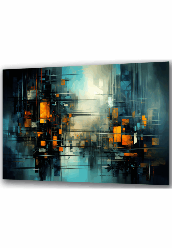 abstrakcje szklany obraz