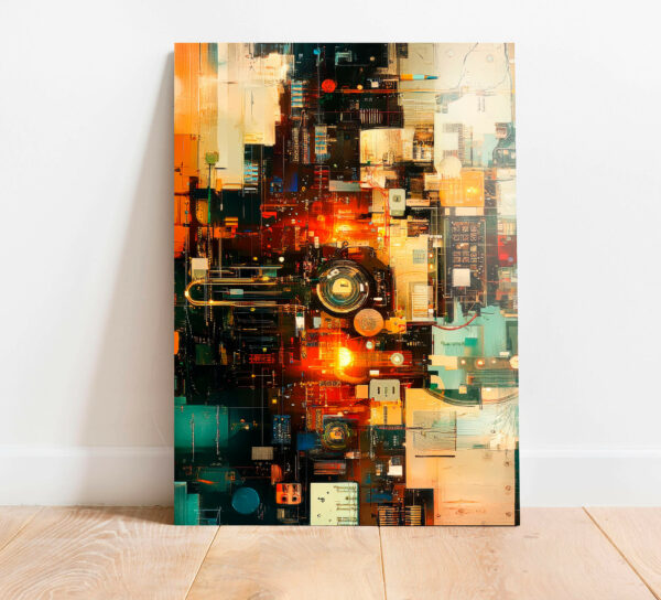 obrazy abstrakcja mapa cyfrowa