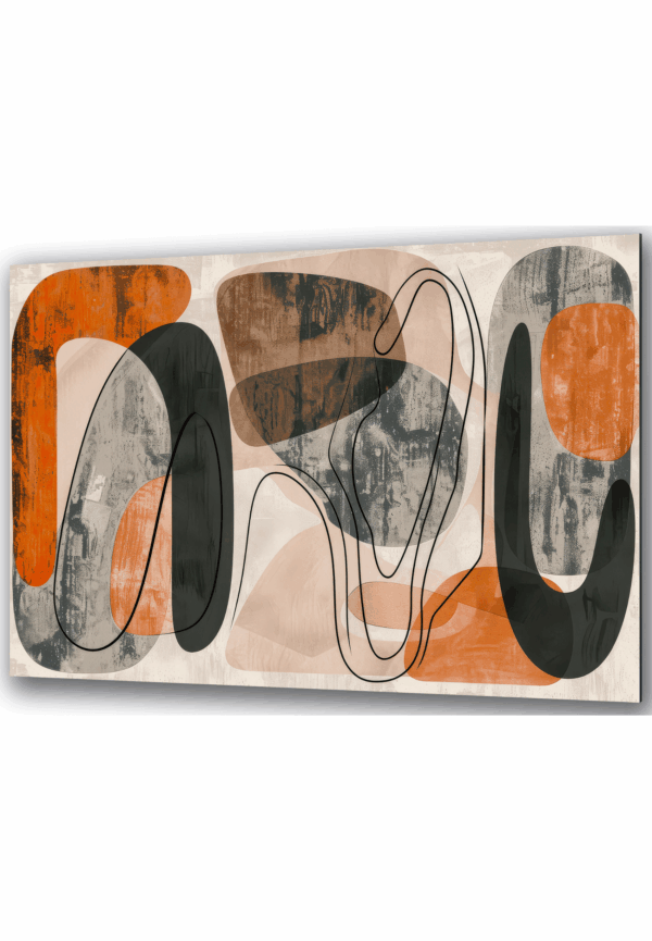 abstrakcje szklany obraz