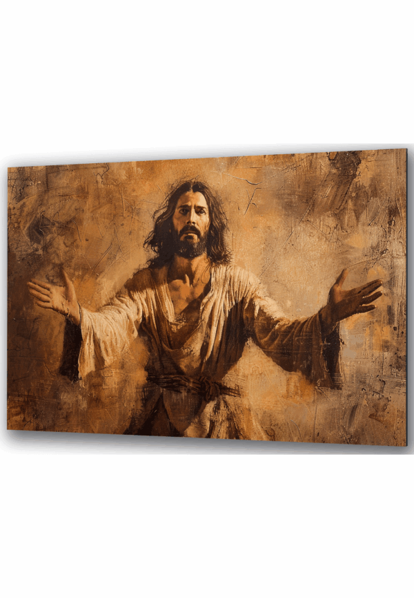 jezus milosierny szklany obraz