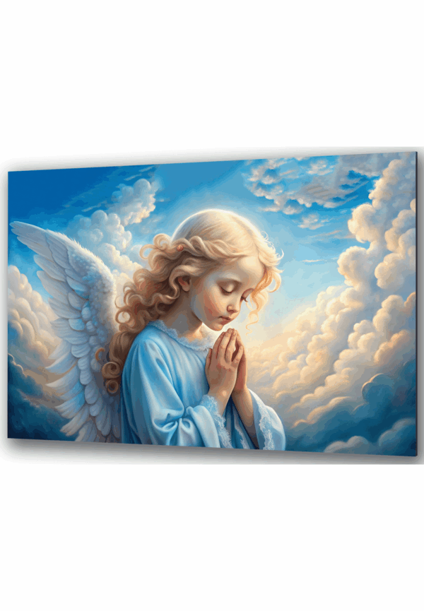 szklany obraz anioł obrazki religijne