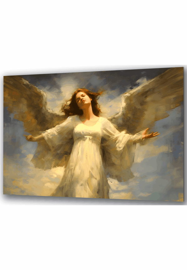 szklany obraz anielski blask