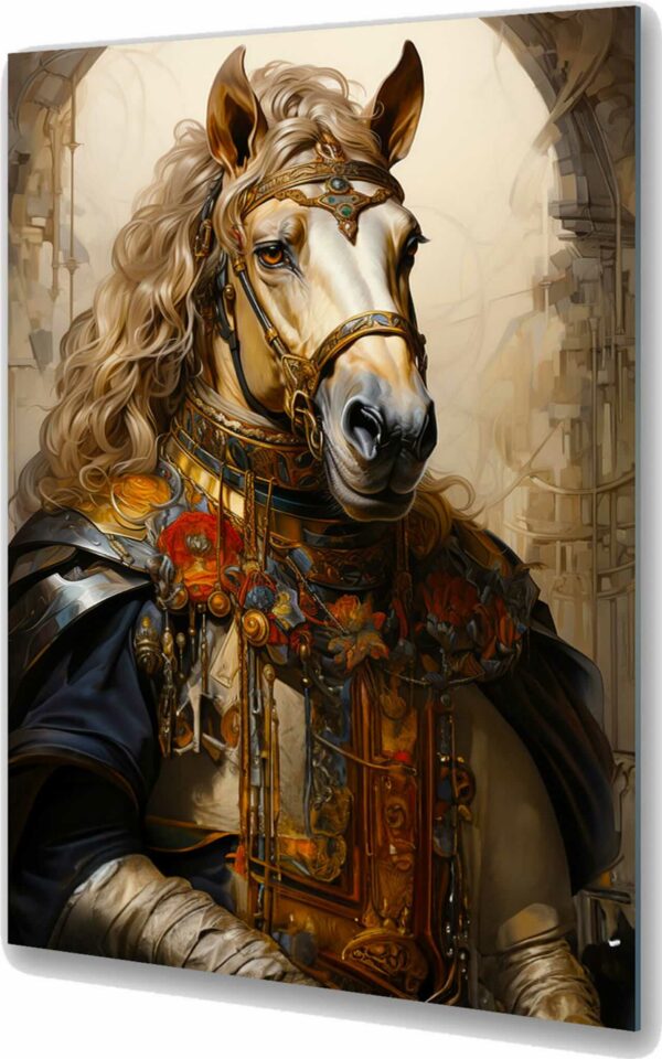 obraz znak zodiaku zwierze roku krolewski kon