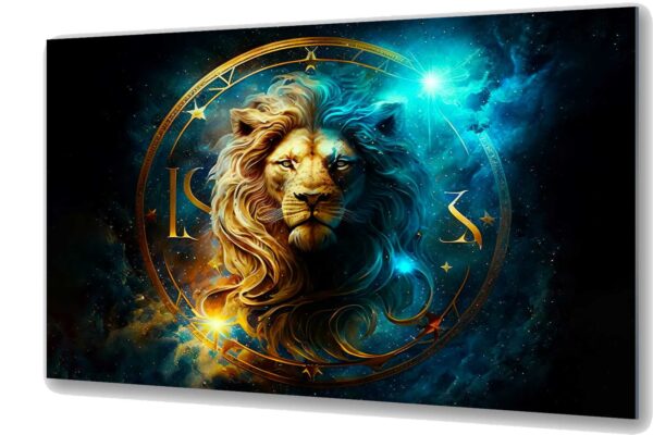 obraz na szkle znak zodiaku