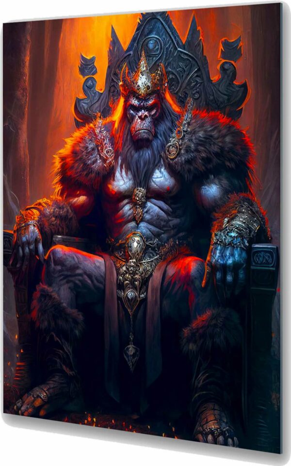 obraz krolewska malpa twarza roku