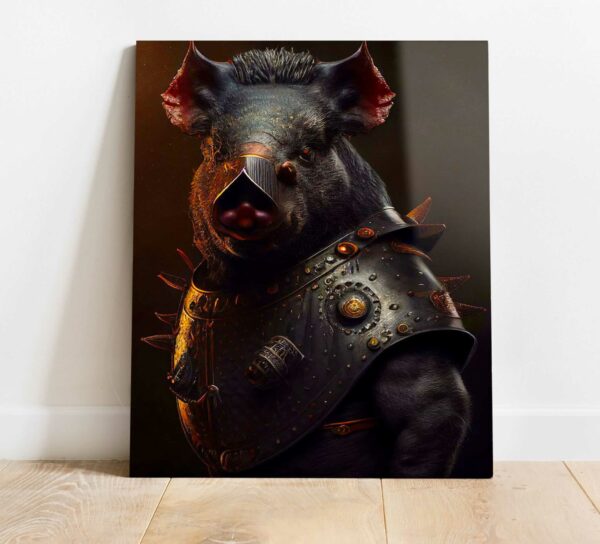 obraz znak zodiaku dzik krolem zwierzecia roku