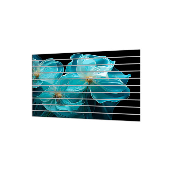 lamele kwiaty niebieskie