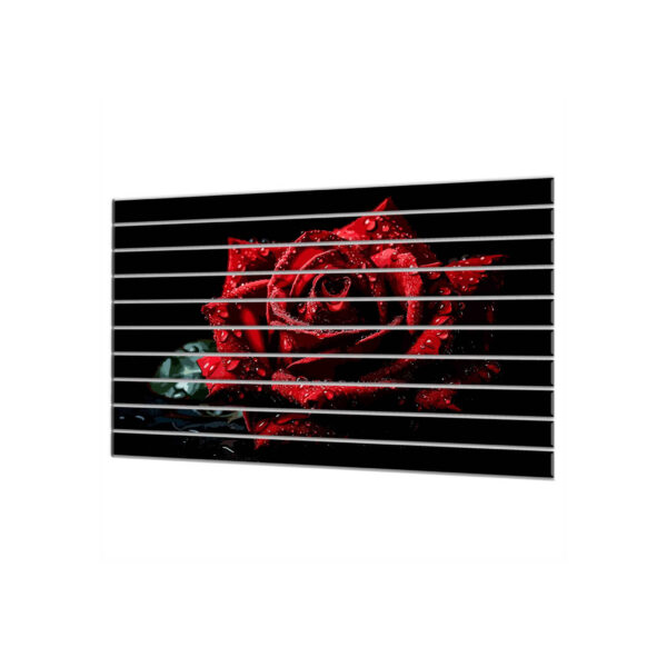 lamele z nadrukiem roza